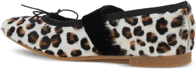 Pom D api Kids Ballerina's met verstelbaar bandje en luipaardprint Beige - Foto 4