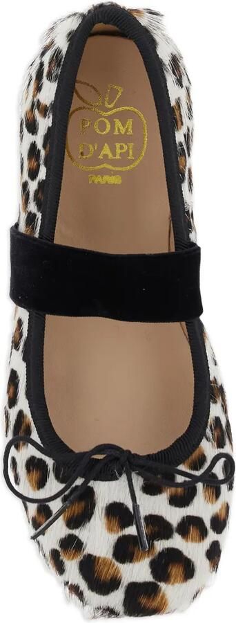 Pom D api Kids Ballerina's met verstelbaar bandje en luipaardprint Beige - Foto 2
