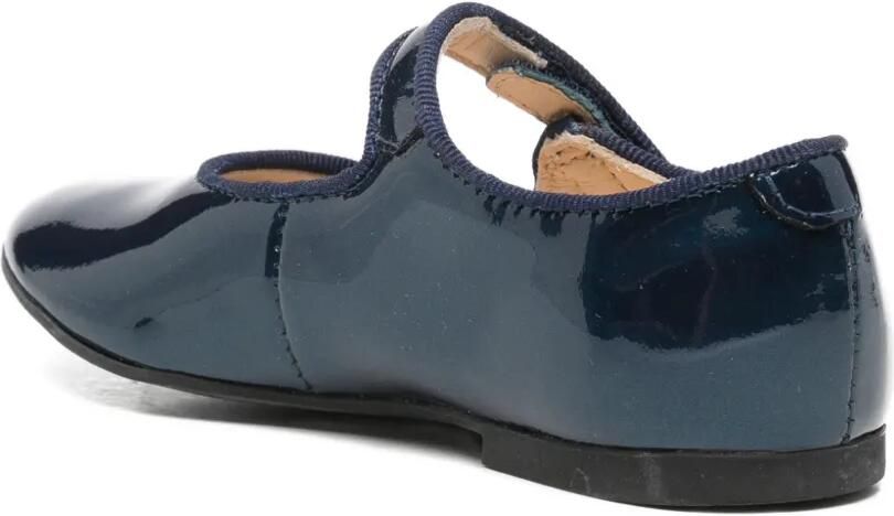 Pom D api Kids Lakleren ballerina's Blauw - Foto 2