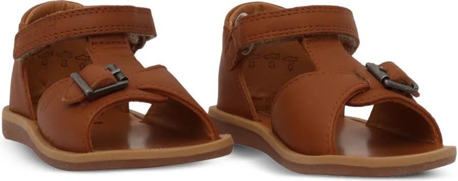 Pom D api Kids Leren sandalen Bruin