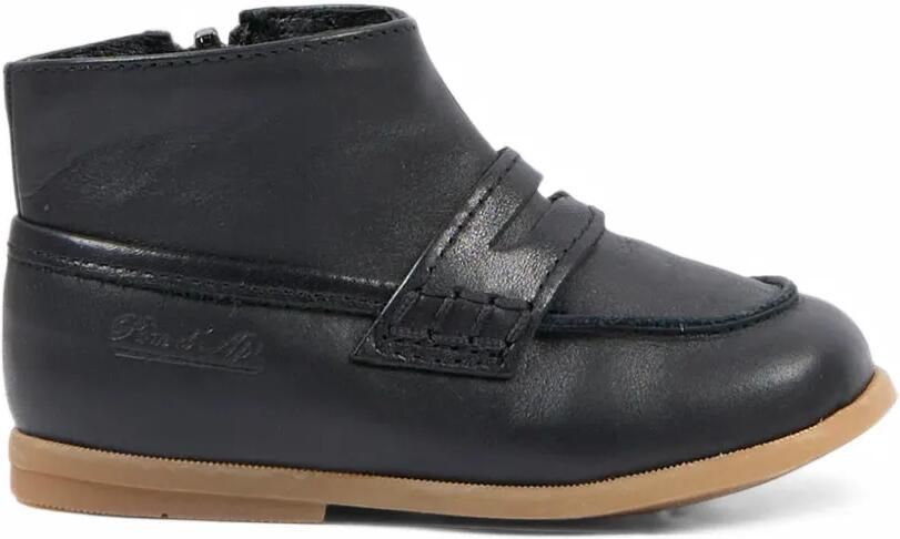 Pom D api Kids Leren babyschoentjes in mocassin-stijl Zwart - Foto 4