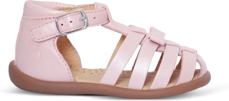 Pom D api Kids Stand-Up Knot leren sandalen Roze