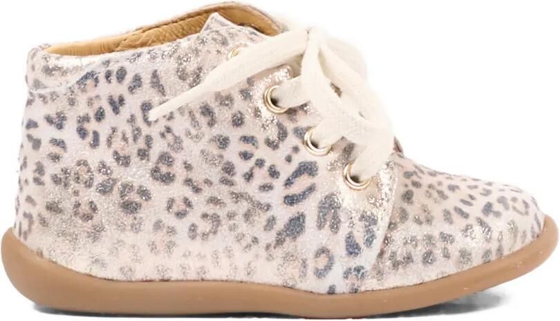 Pom D api Kids Veterlaarzen met luipaardprint Beige - Foto 4