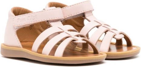 Pom D'api Sandalen met klittenband Roze