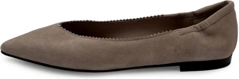 Pomme D´Or Gewelfde balletschoenen met puntige neus Beige - Foto 2