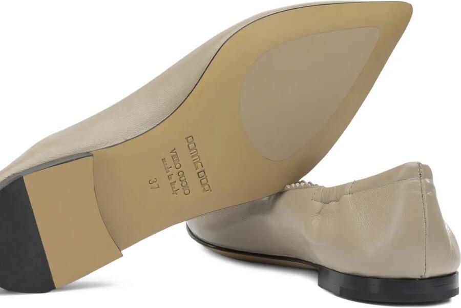 Pomme D´Or Ingrid ballerina's met puntige neus Beige - Foto 2