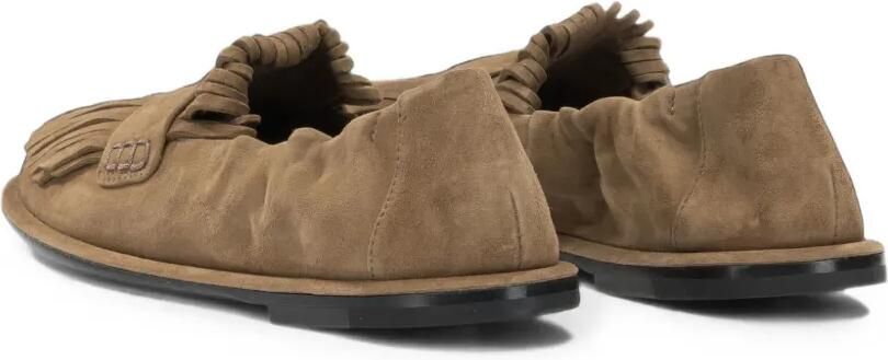 Pomme D´Or Loafers met franje Beige - Foto 4