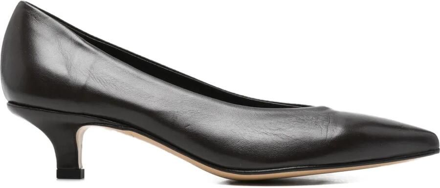 Pomme D´Or Pumps met puntige neus Bruin