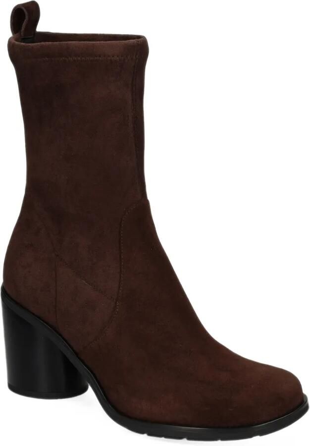 PONS QUINTANA suede block-heel ankle boots Bruin - Foto 2