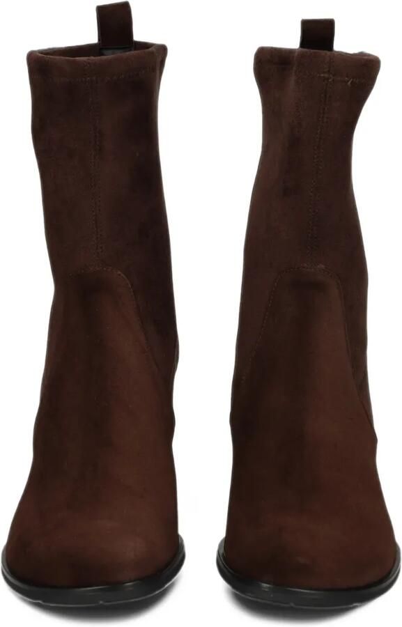PONS QUINTANA suede block-heel ankle boots Bruin - Foto 4