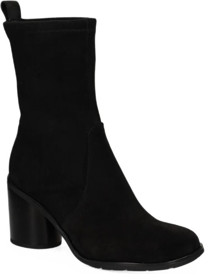 PONS QUINTANA suede block-heel ankle boots Zwart - Foto 2