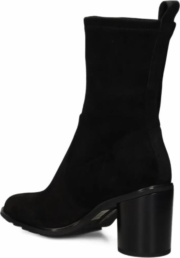 PONS QUINTANA suede block-heel ankle boots Zwart - Foto 3