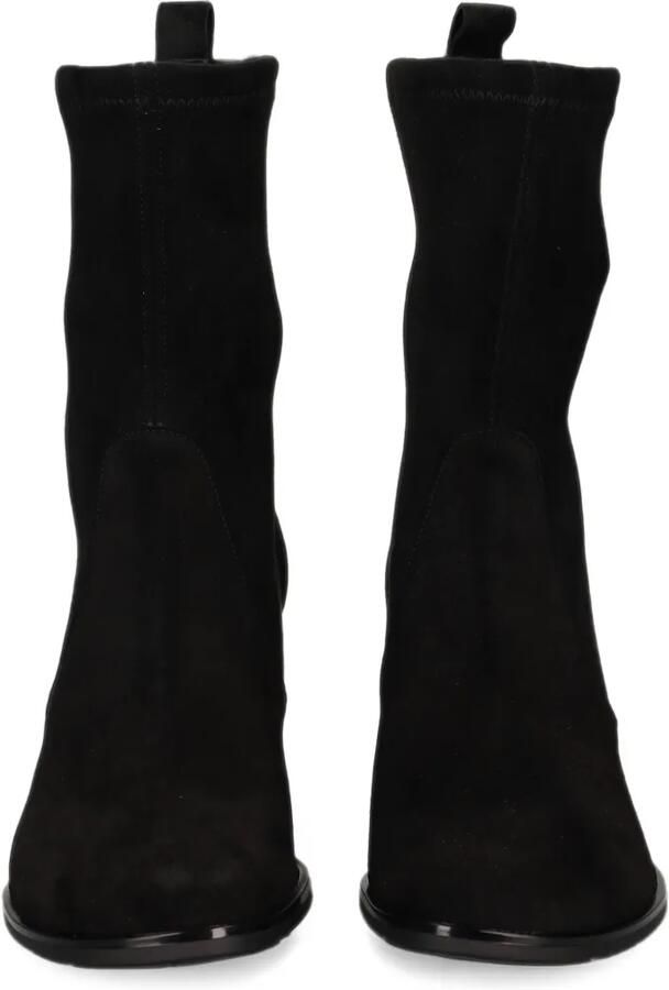 PONS QUINTANA suede block-heel ankle boots Zwart - Foto 4