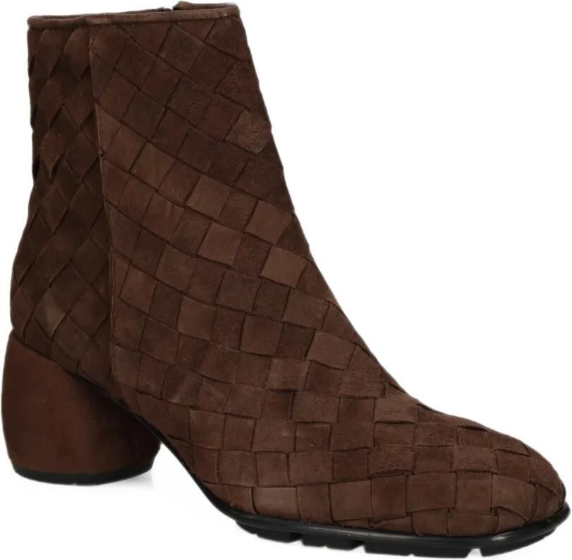 PONS QUINTANA woven leather ankle boots Bruin - Foto 4