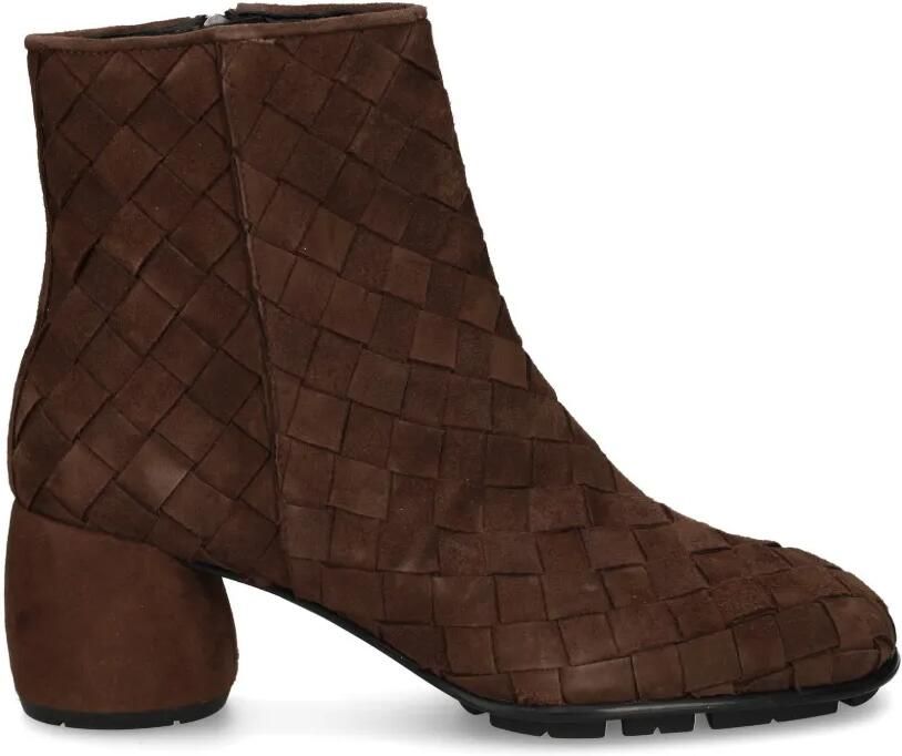 PONS QUINTANA woven leather ankle boots Bruin