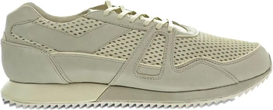 Pony Grand geperforeerde leren sneakers Beige