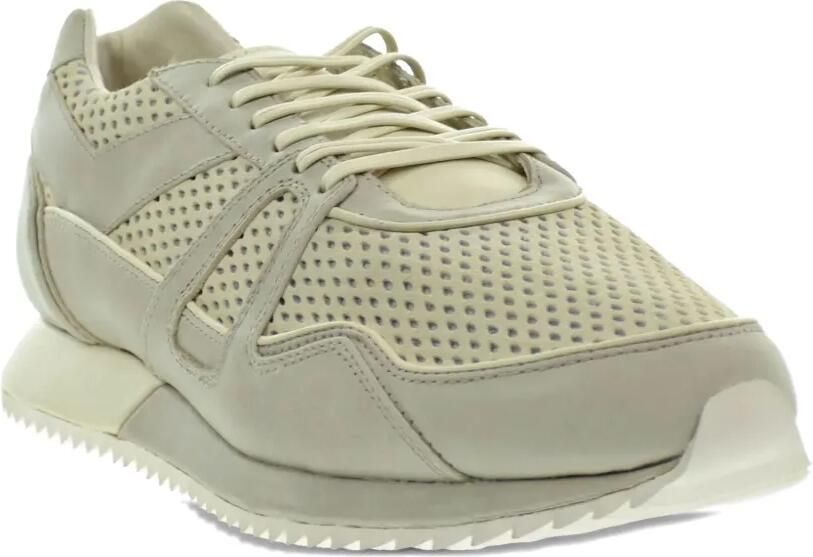 Pony Grand geperforeerde leren sneakers Beige - Foto 2