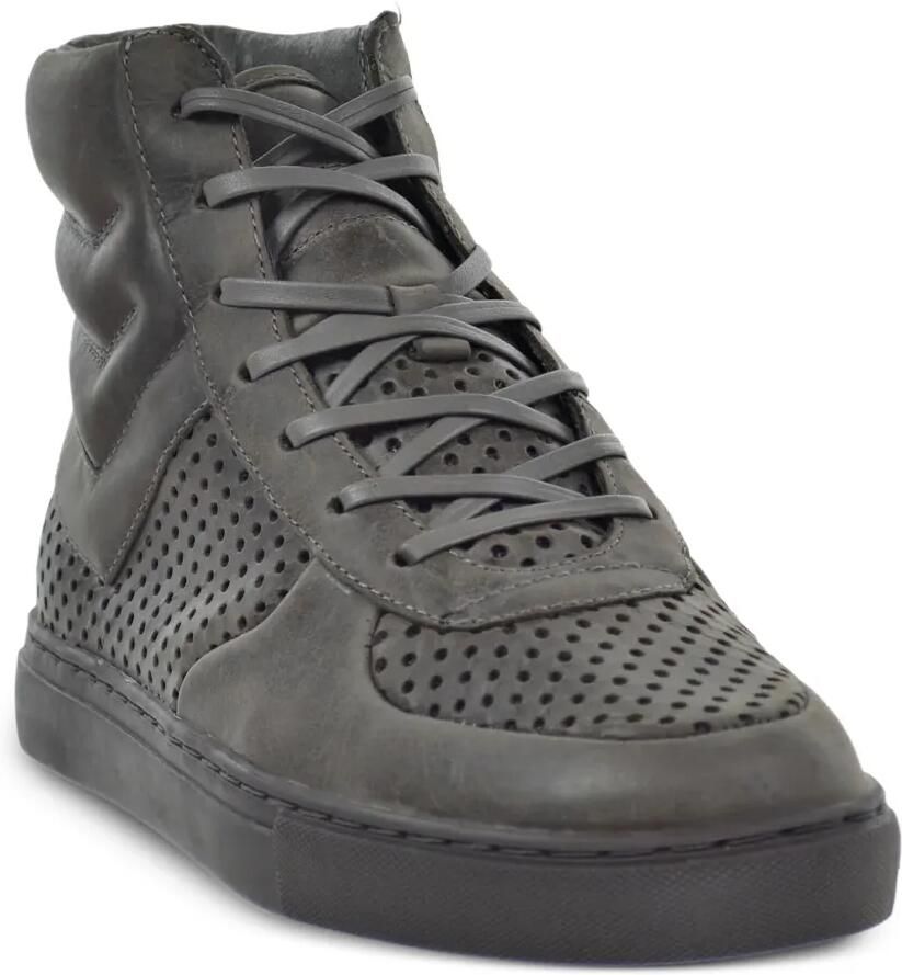 Pony Mercer leren high-top sneakers Grijs - Foto 2