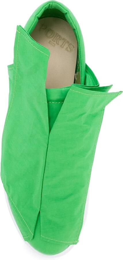 Ports 1961 foldover slip-on sneakers Groen - Foto 3