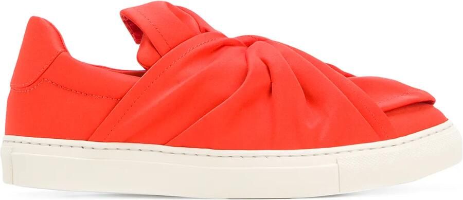 Ports 1961 voorkant slip-on sneakers met knoop Geel