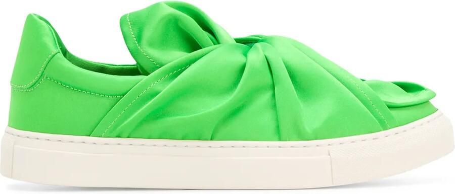 Ports 1961 voorkant slip-on sneakers met knoop Groen
