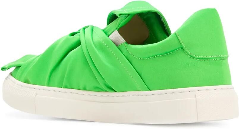 Ports 1961 voorkant slip-on sneakers met knoop Groen - Foto 3