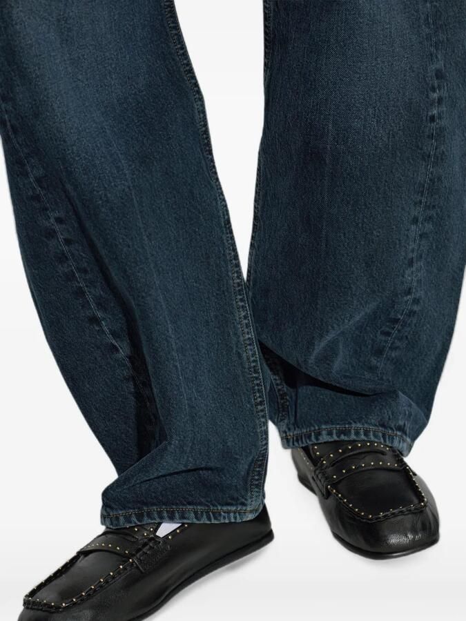 Posa Bardot studded loafers Zwart - Foto 3