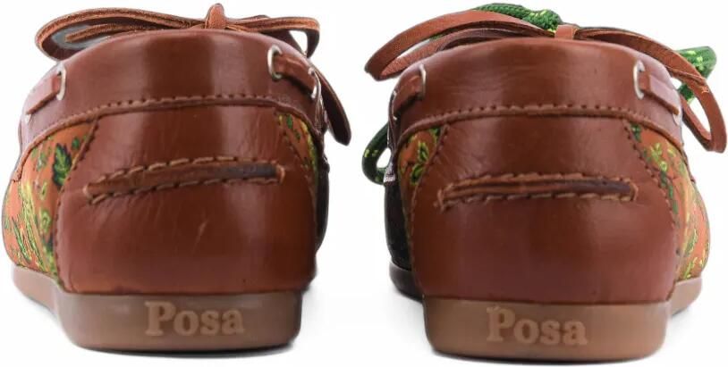 Posa jacquard-woven loafers Bruin - Foto 3