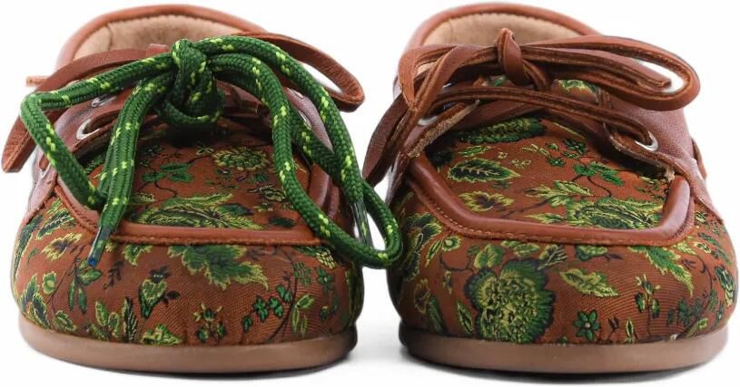 Posa jacquard-woven loafers Bruin - Foto 2