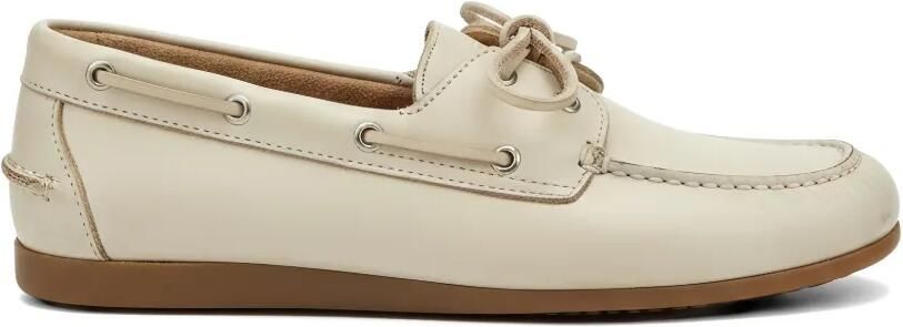 Posa Leren loafers Beige