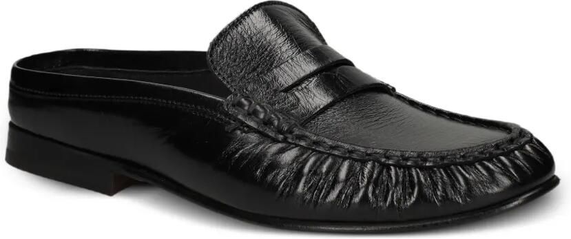 Posa Loafers met gekreukt effect Zwart - Foto 3