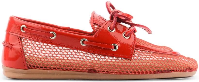 Posa Mesh bootschoenen Rood
