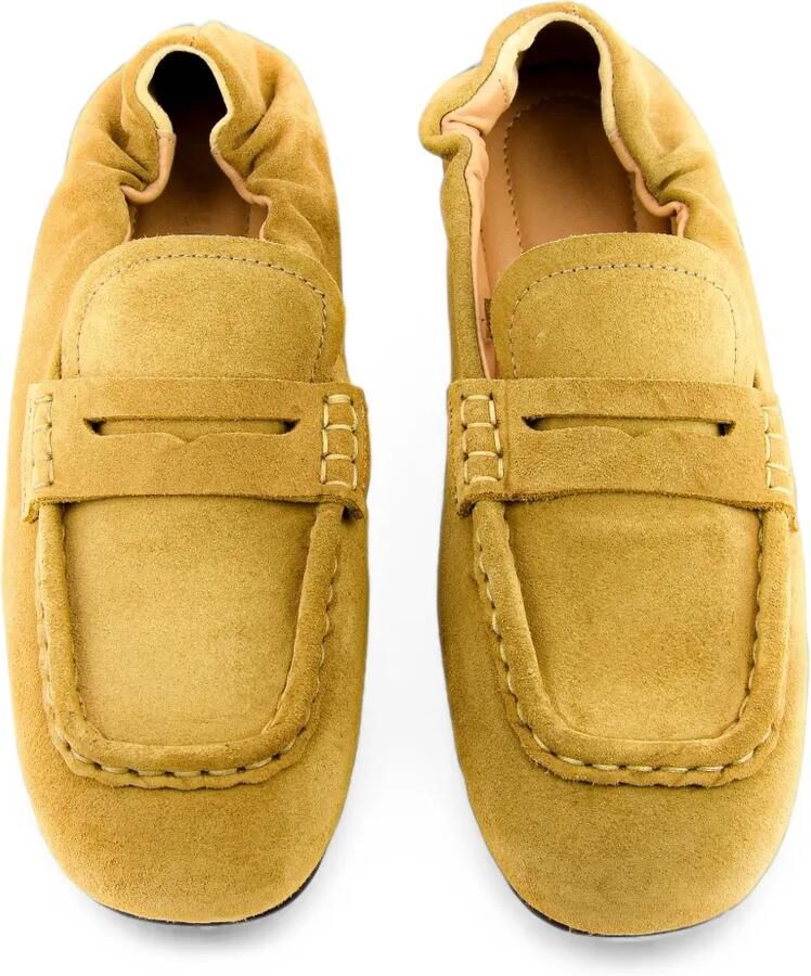 Posa Penny loafers met vierkante neus Bruin - Foto 2