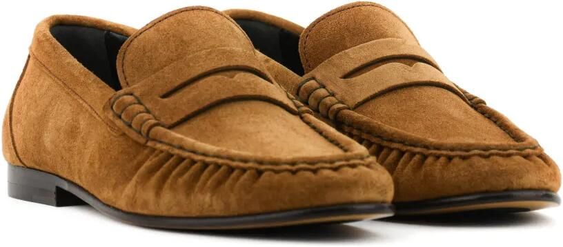 Posa Penny loafers met gekreukt effect Bruin - Foto 5