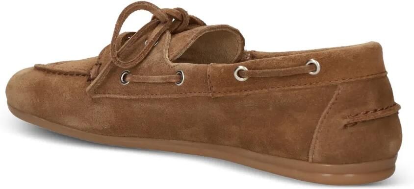 Posa Suède loafers met veters Bruin - Foto 3
