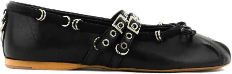 Posa Vita Ballerina Piercing ballerina's verfraaid met ringlets Zwart