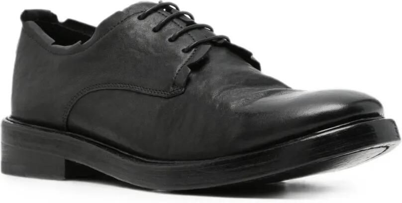 Post Archive Faction Gerafelde derby veterschoenen Zwart - Foto 2
