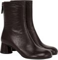 POTAMY 65 mm leren enkellaarzen Bruin - Bruin