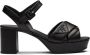 Prada Sandalen met plateauzool 65 mm Zwart - Thumbnail 1