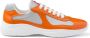 Prada America's Cup leren sneakers Oranje - Thumbnail 1