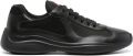 Prada America's Cup sneakers met leren vlakken Zwart - Zwart