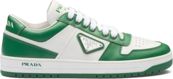 Prada Downtown low-top sneakers Wit