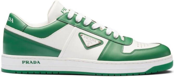 Prada Downtown low-top sneakers Wit