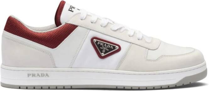 Prada Downtown low-top sneakers Wit