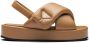 Prada Gewatteerde sandalen Bruin - Thumbnail 1