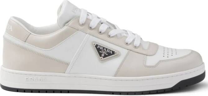 Prada Leren sneakers Wit