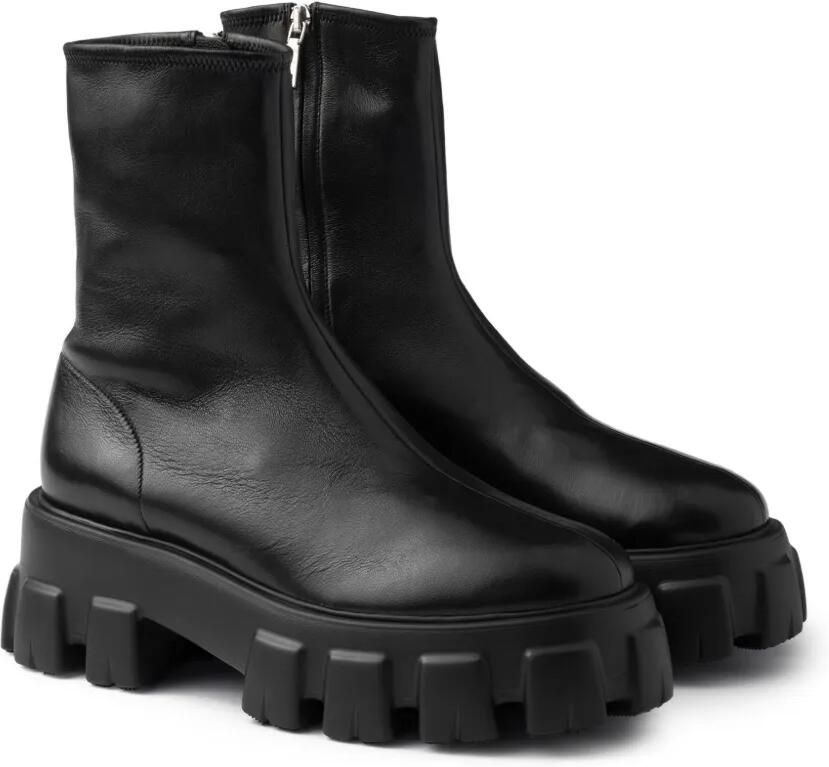 Prada 55 mm Monolith laarzen met chunky zool Zwart - Foto 3