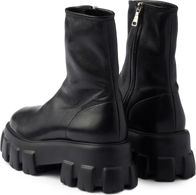Prada 55 mm Monolith laarzen met chunky zool Zwart - Foto 2