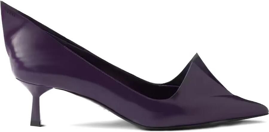 Prada 55 mm Pumps met puntige neus Paars
