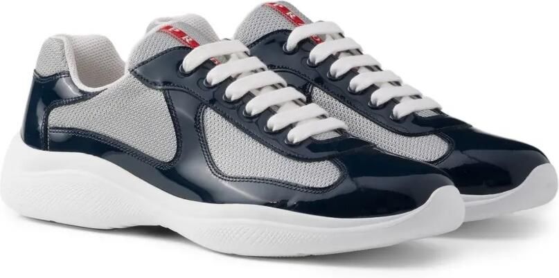 Prada America's Cup chunky sneakers met vlakken Blauw - Foto 4